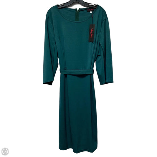 Dress Casual Short By Hanna Nikole In Green, Size: 3x