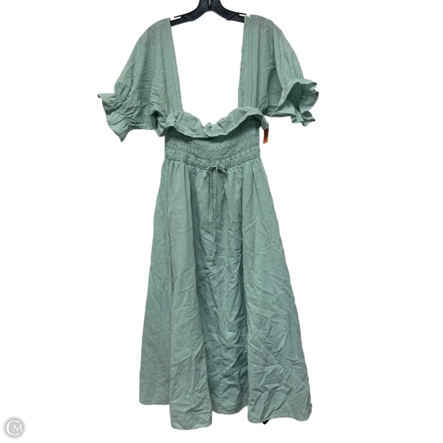 Dress Casual Maxi By R. Vivimos In Green, Size: L