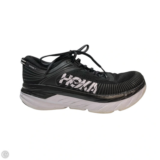 Shoes Athletic By Hoka In Black, Size: 7.5