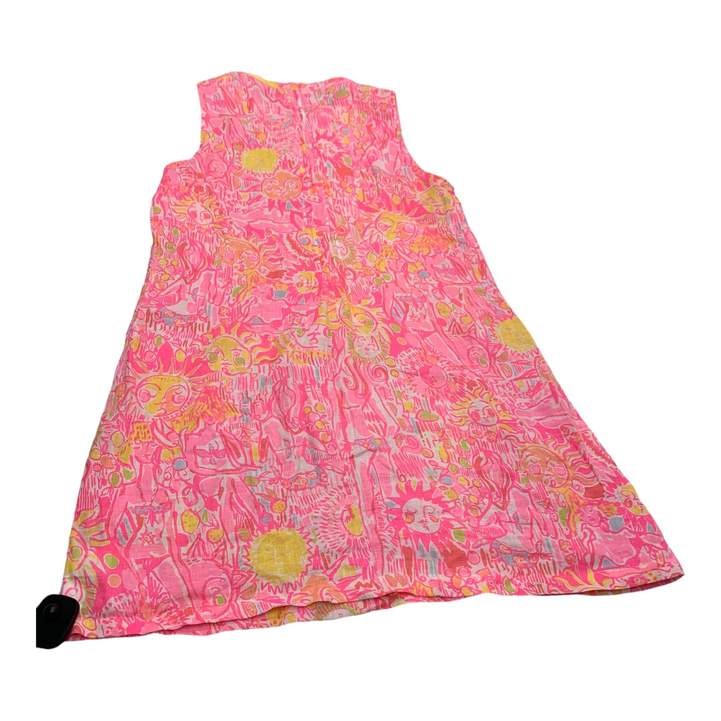 Dress Designer By Lilly Pulitzer In Orange & Pink, Size: M