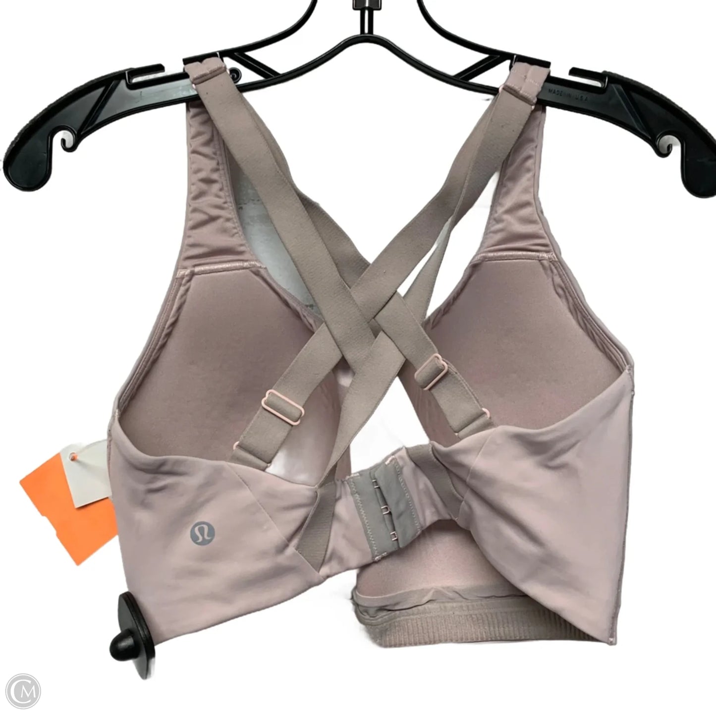 Athletic Bra By Lululemon In Pink, Size: L