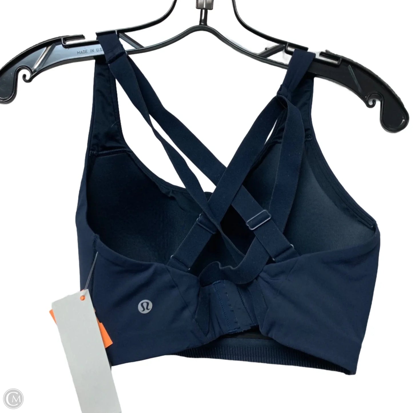 Athletic Bra By Lululemon In Blue, Size: L