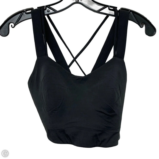 Athletic Bra By Lululemon In Black, Size: L