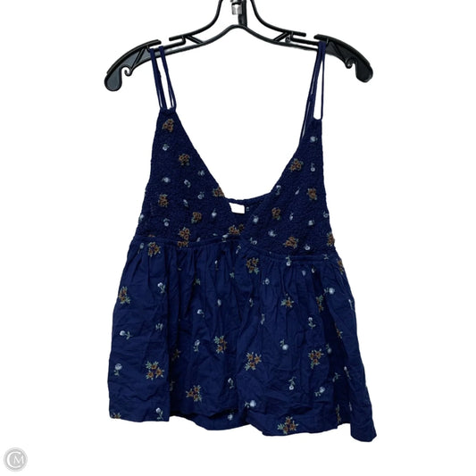 Top Sleeveless By Free People In Blue, Size: L