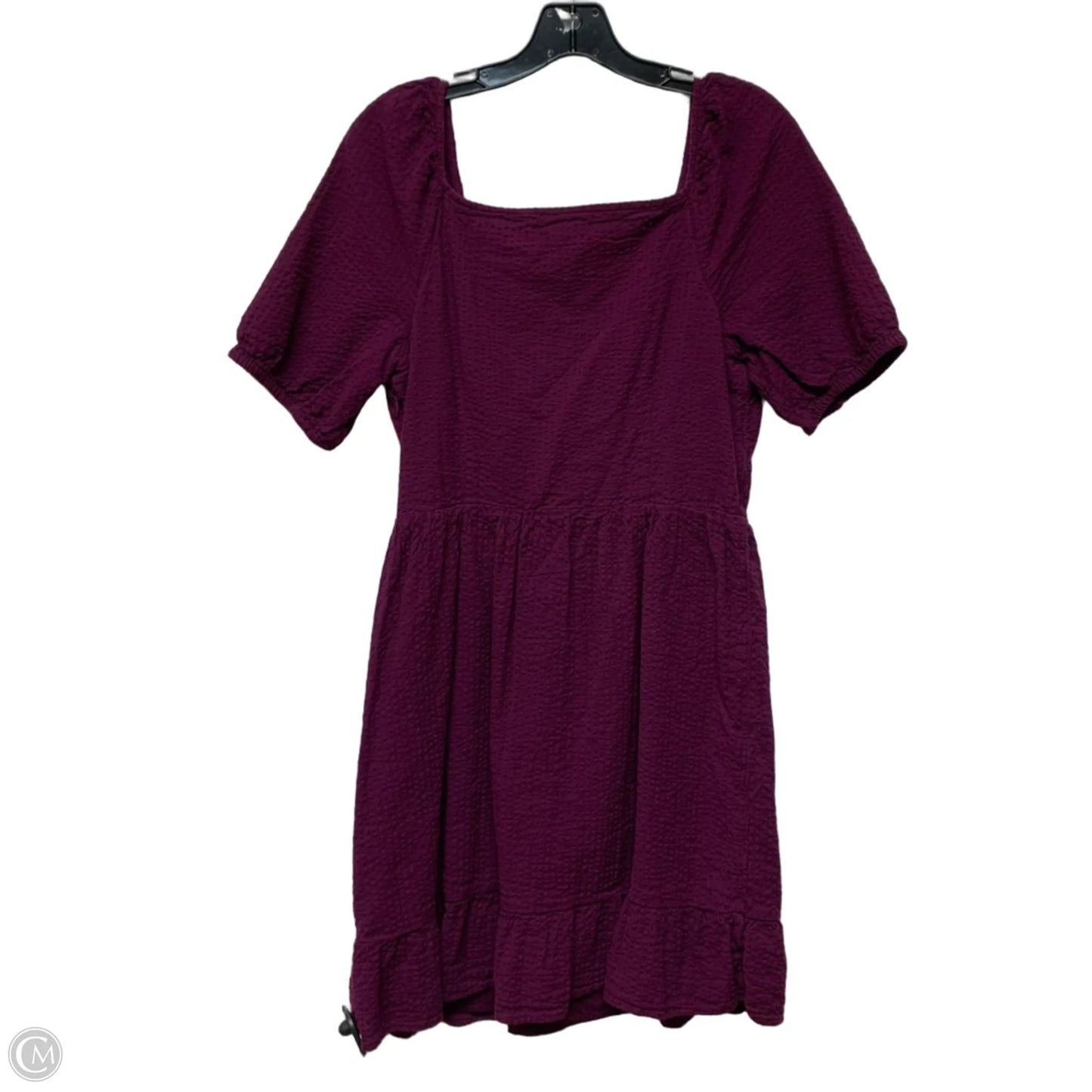Dress Casual Short By Loft In Purple, Size: M