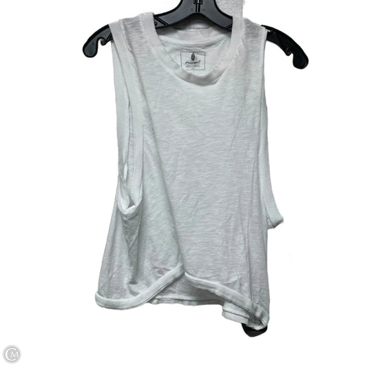 Top Sleeveless By Free People In White, Size: S