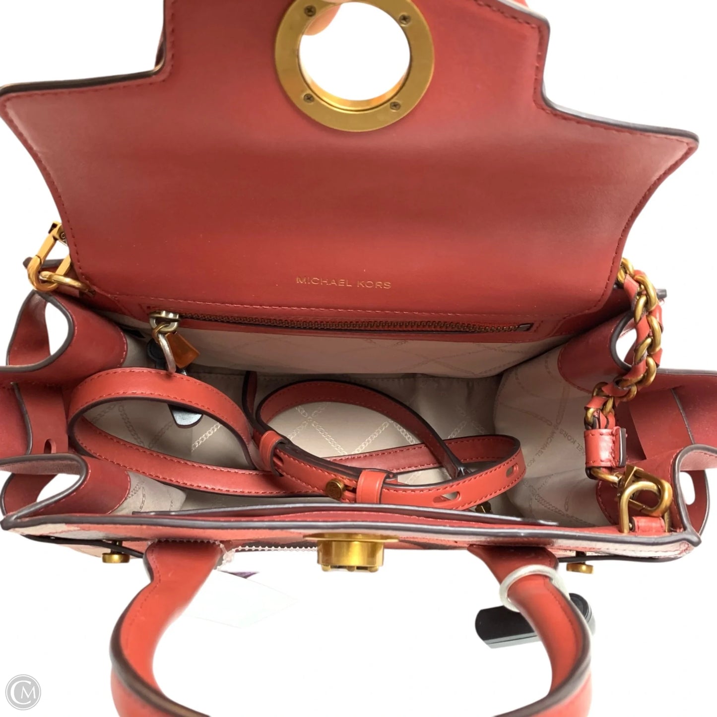 Handbag Designer By Michael Kors, Size: Medium