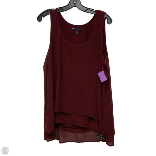 Blouse Sleeveless By White House Black Market In Red, Size: L