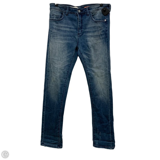 Jeans Boyfriend By Pilcro In Blue Denim, Size: 6