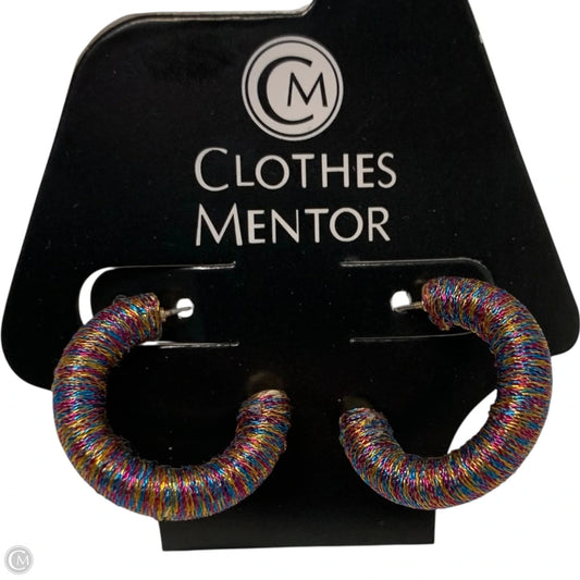 Earrings Hoop in Rainbow