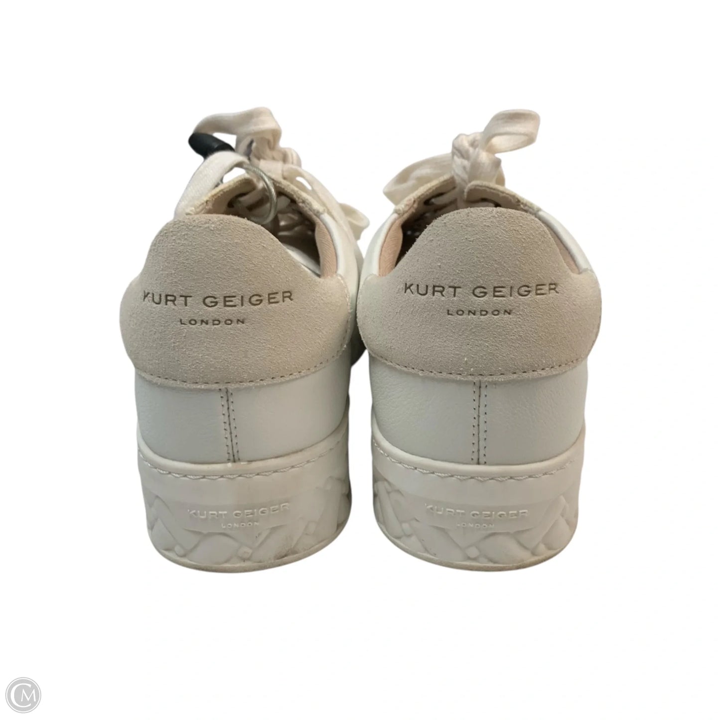 Shoes Designer By Kurt Geiger In Cream, Size: 9.5