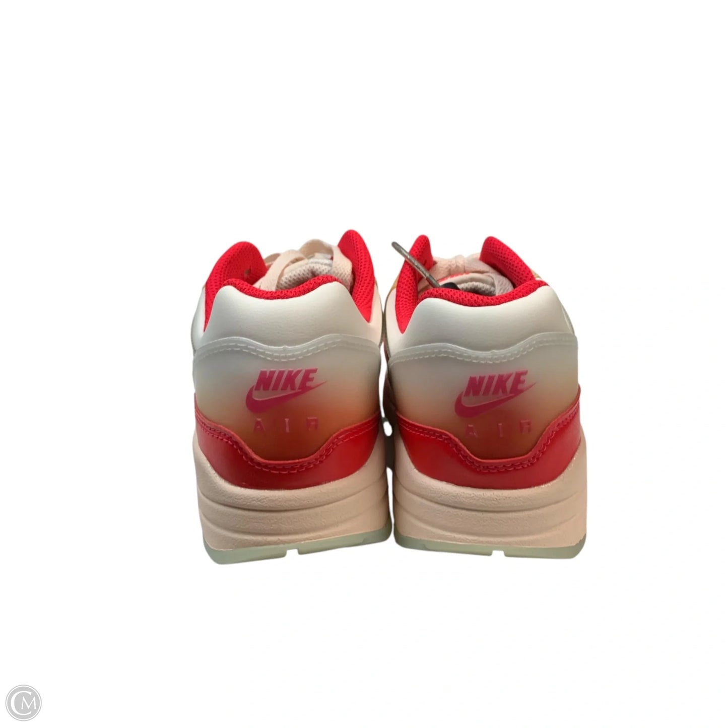 Shoes Sneakers By Nike In Red & White, Size: 7