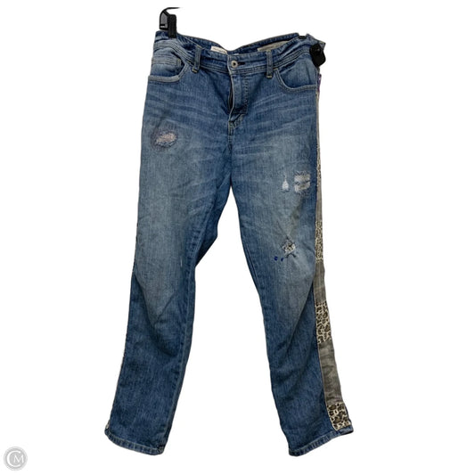 Jeans Boyfriend By Pilcro In Blue Denim, Size: 8