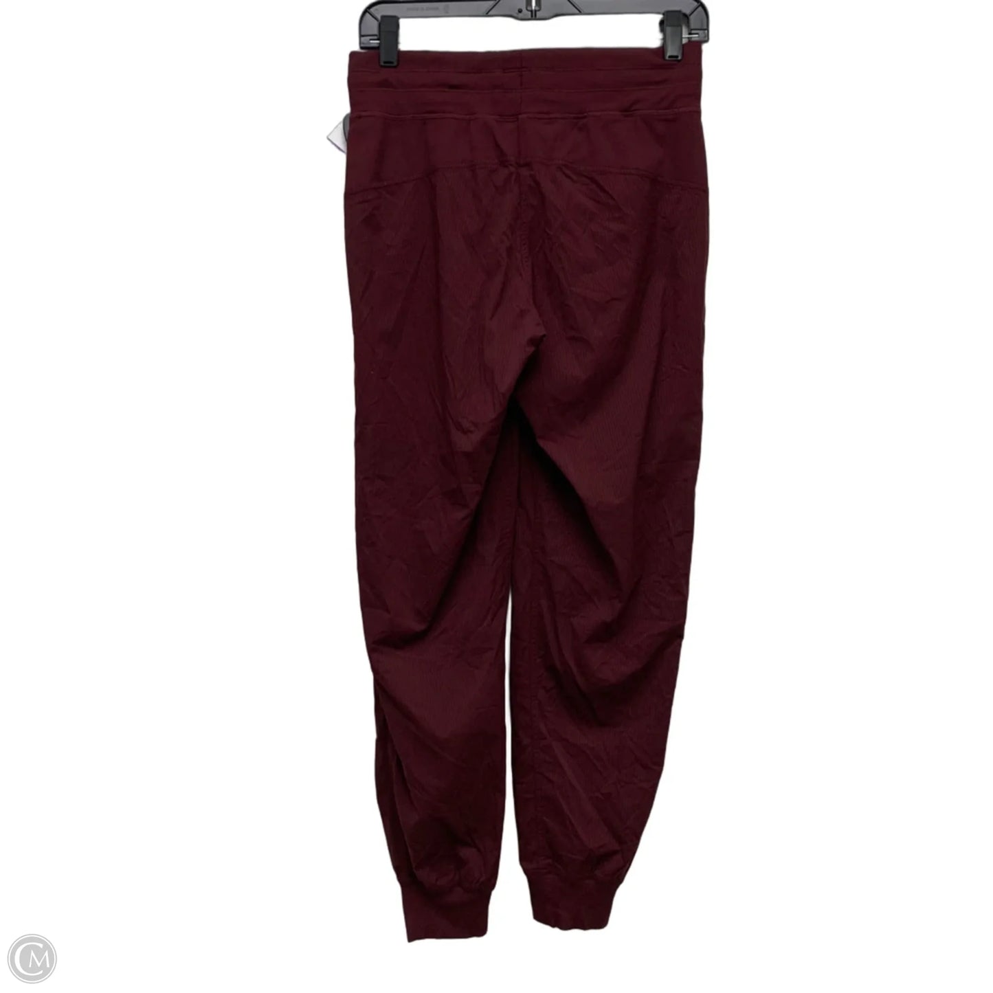 Athletic Pants By Lululemon In Maroon, Size: S