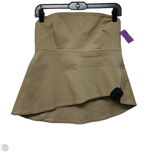 Top Sleeveless By Zara In Beige, Size: Xs