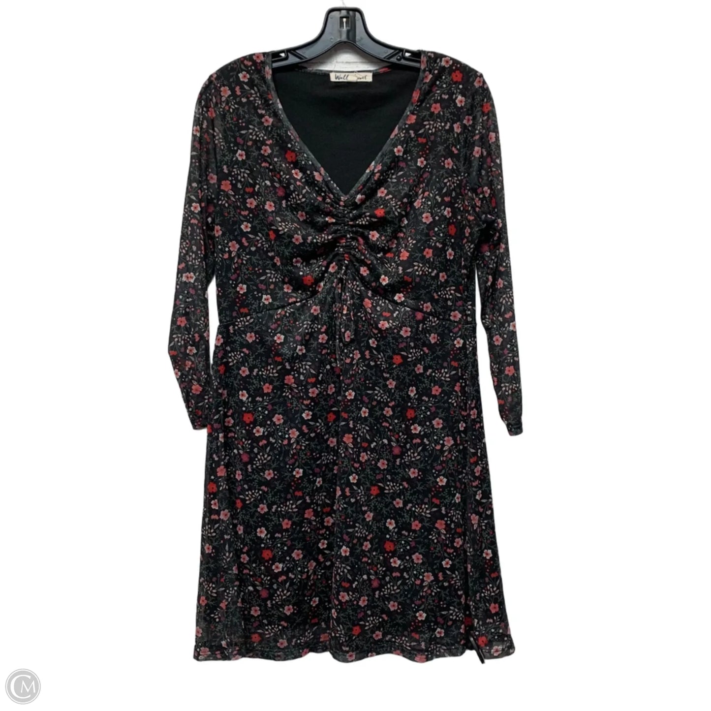 Dress Casual Short By Wallflower In Floral Print, Size: Xl