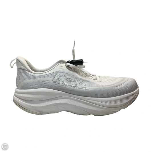 Shoes Athletic By Hoka In White, Size: 12