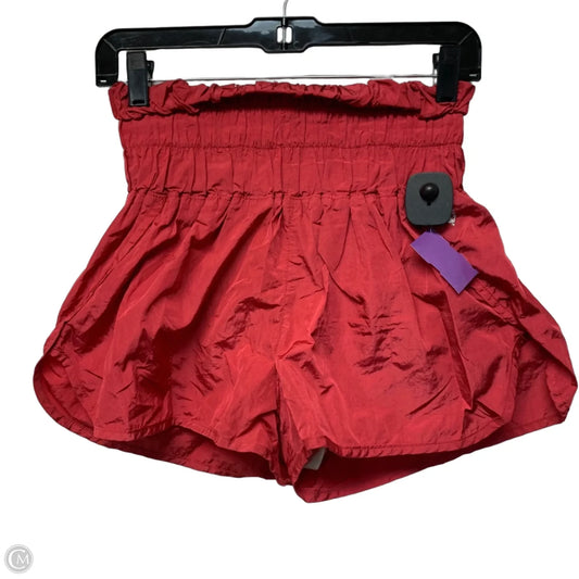 Athletic Shorts By Free People In Red, Size: M
