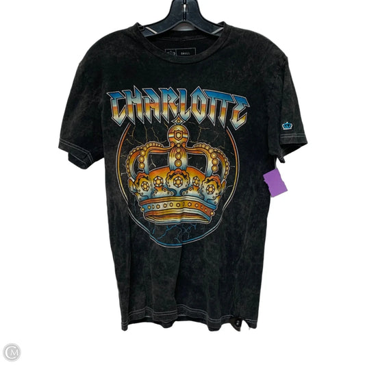 Top Short Sleeve By Glory Days Apparel In Grey, Size: S