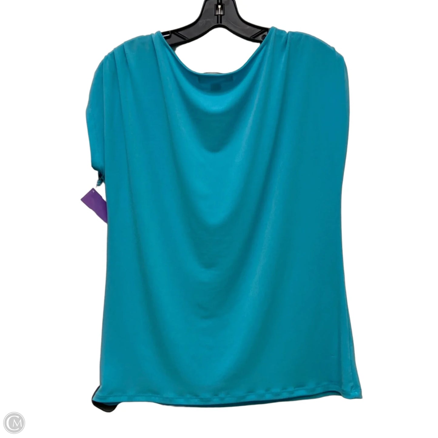Top Short Sleeve By Michael By Michael Kors In Blue, Size: L