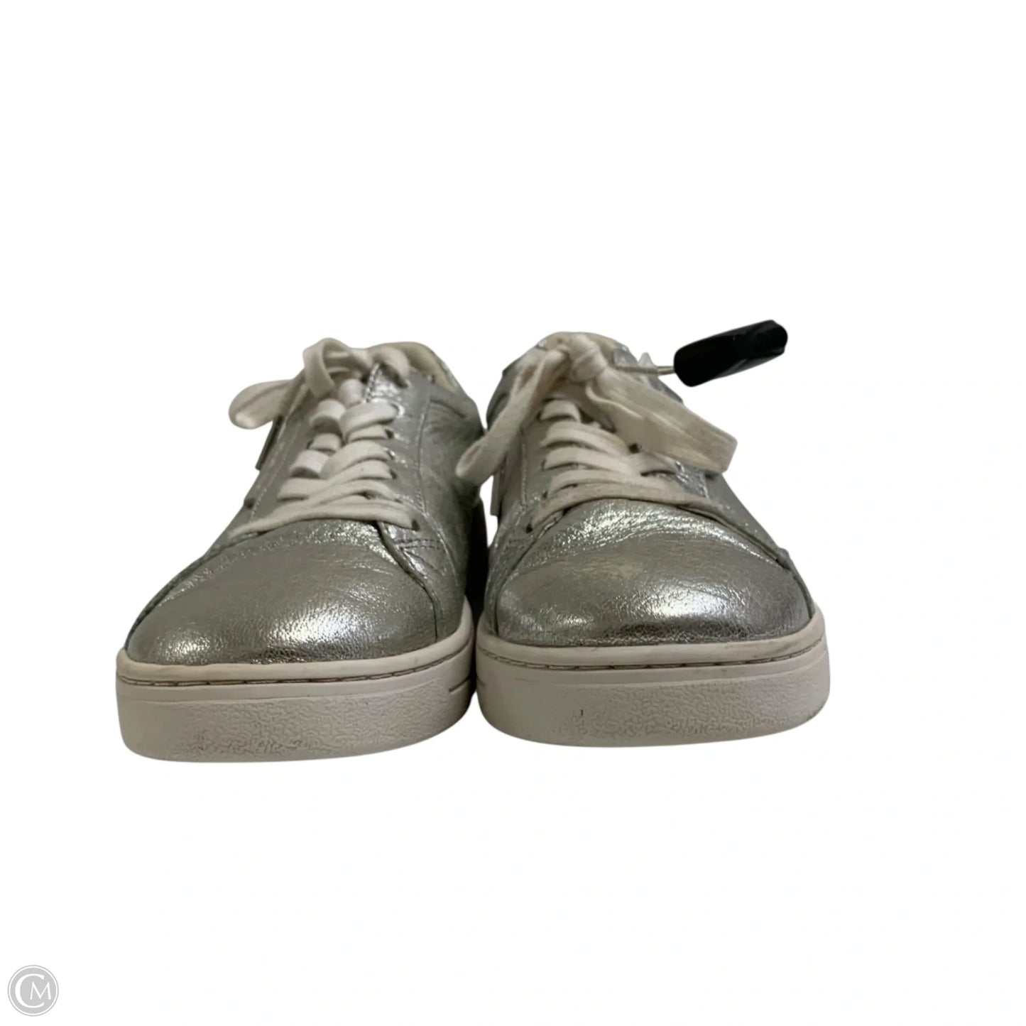 Shoes Sneakers By Michael By Michael Kors In Silver, Size: 6