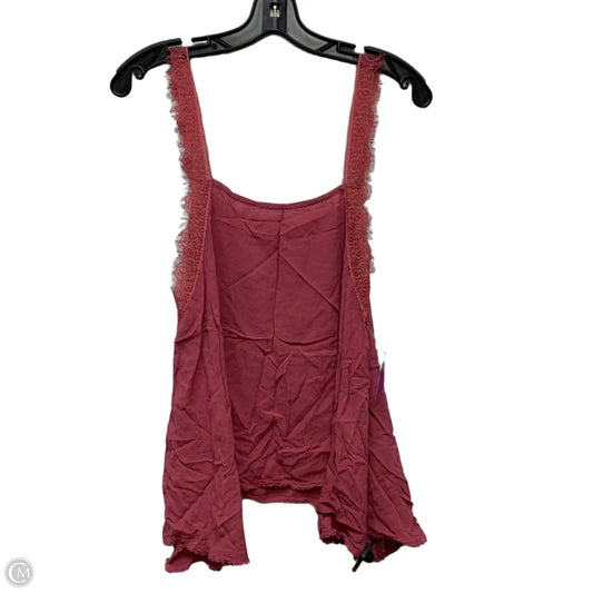 Top Sleeveless By Free People In Pink, Size: S