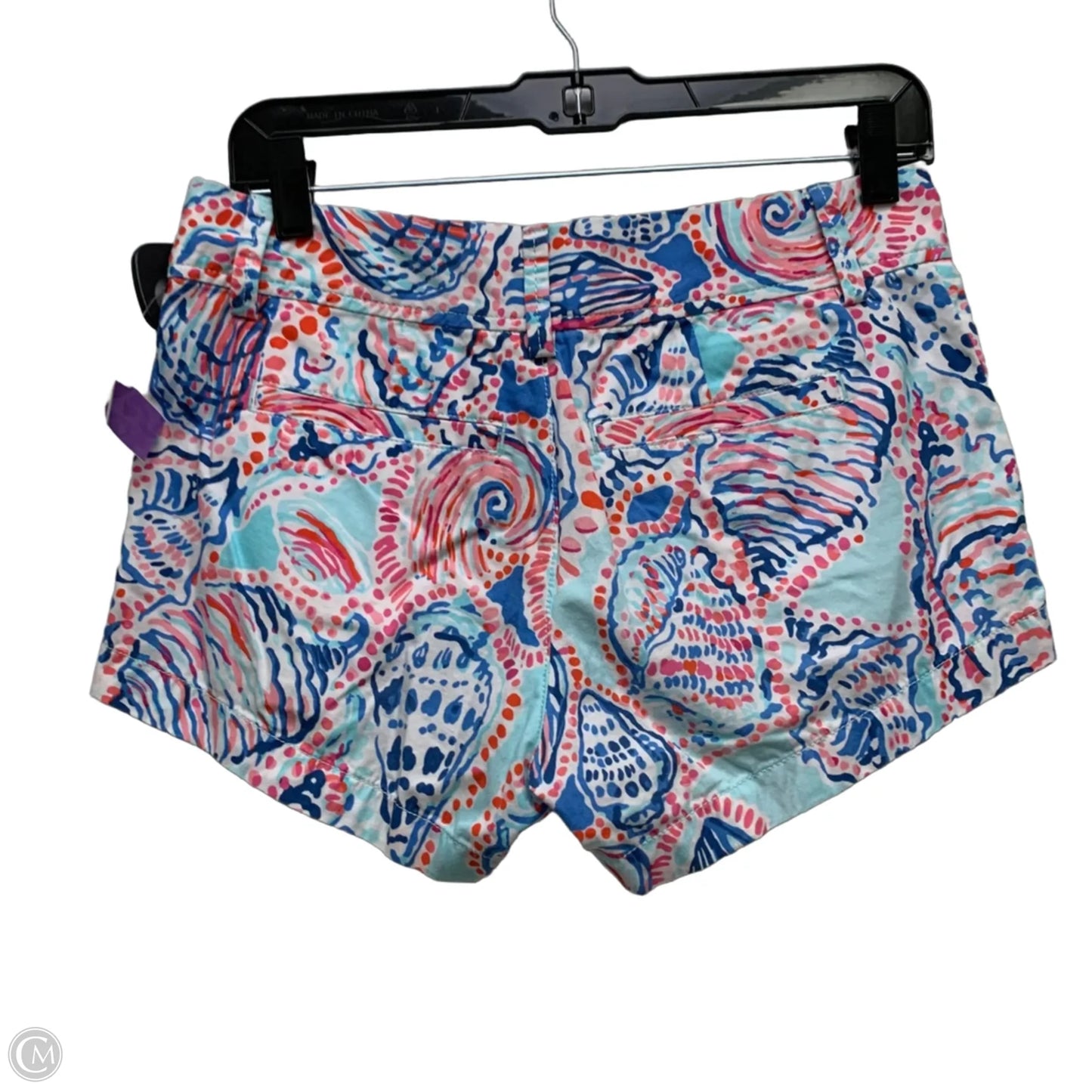 Shorts Designer By Lilly Pulitzer In Blue & Pink, Size: 2