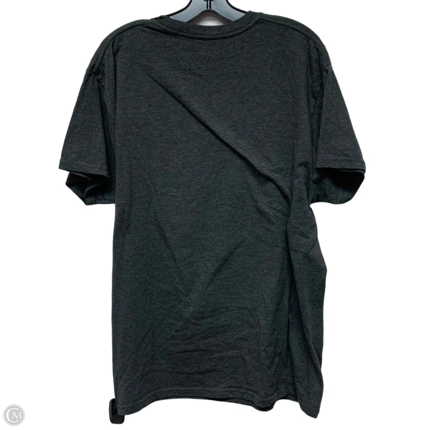 Top Short Sleeve By Nirvana In Grey, Size: 2x