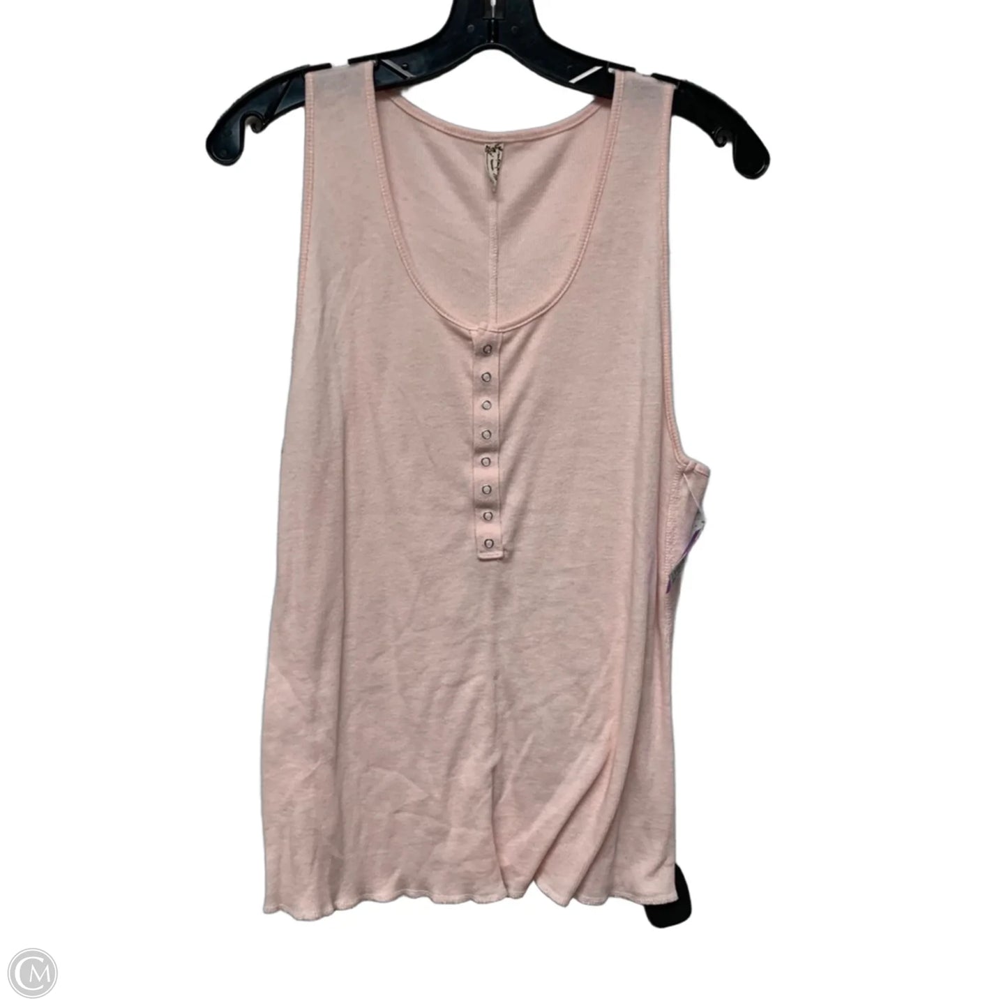 Top Sleeveless By Free People In Pink, Size: Xl