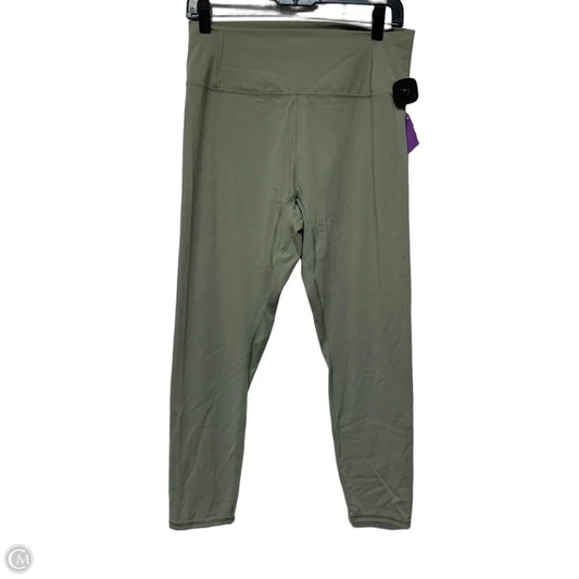 Athletic Leggings Capris By Free People In Green, Size: Xl