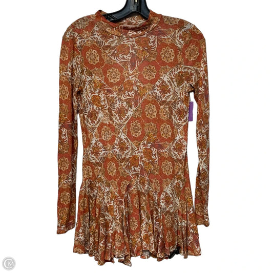 Dress Casual Short By Free People In Orange, Size: S