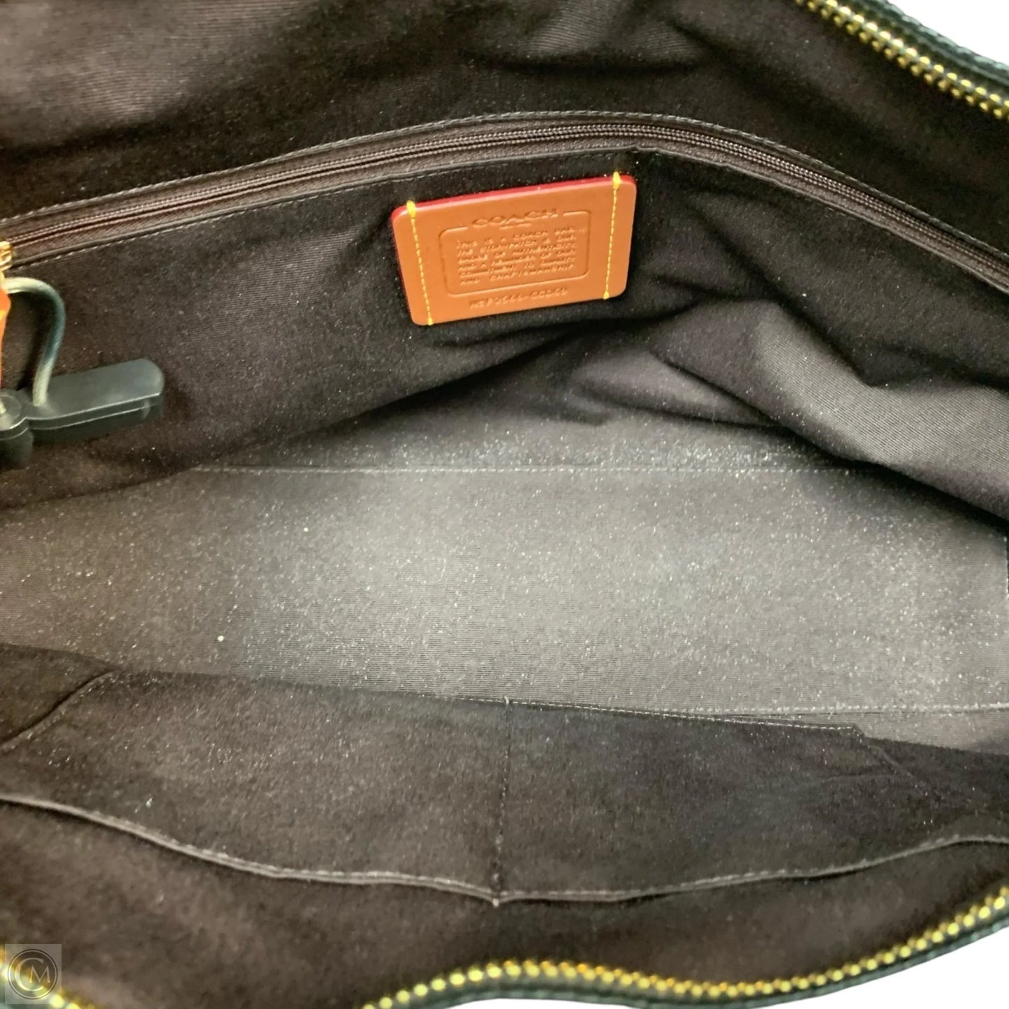 Tote Designer By Coach, Size: Medium