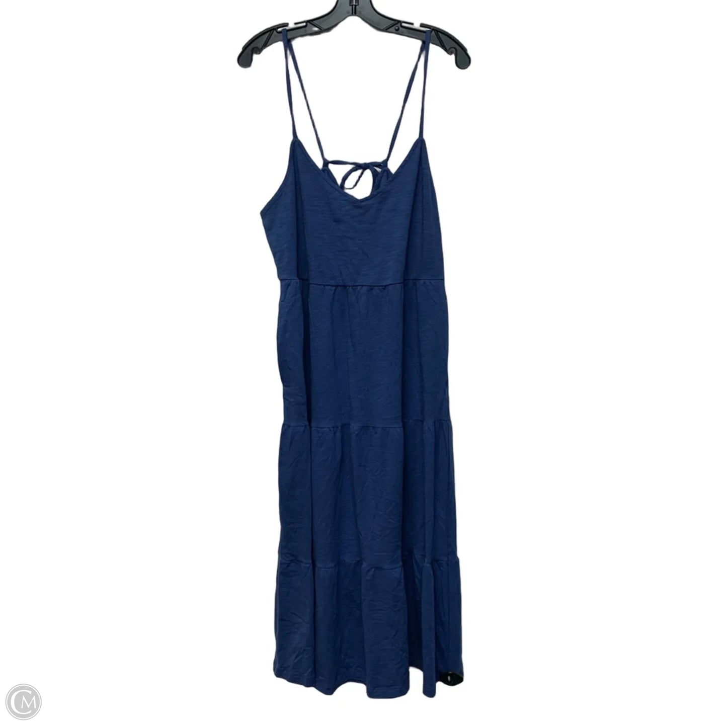 Dress Casual Midi By Old Navy In Blue, Size: L