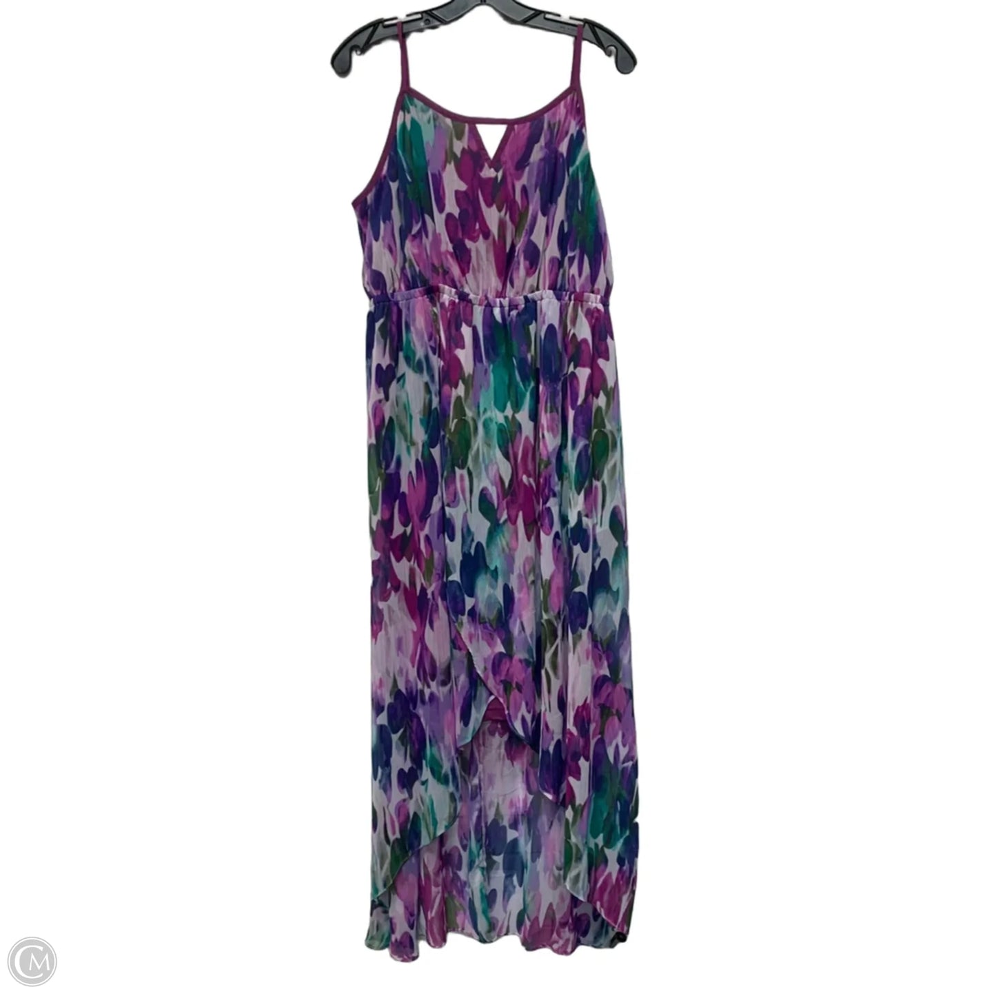 Dress Casual Midi By Lane Bryant In Purple, Size: Xl