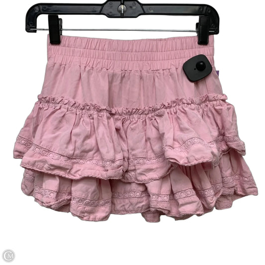 Skort By Cake For Dinner In Pink, Size: Xs
