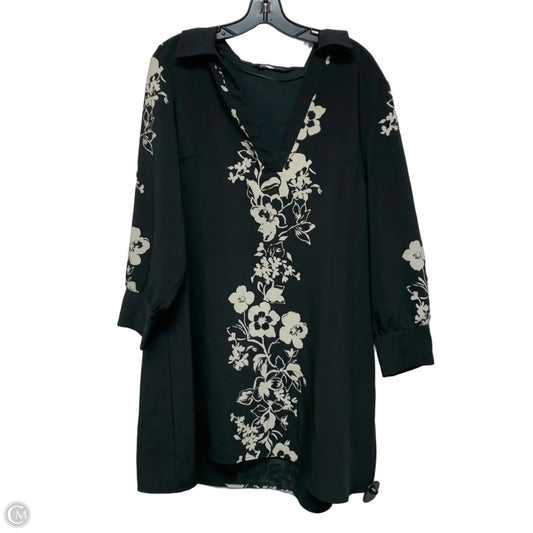 Dress Casual Short By Zara In Black, Size: Xl