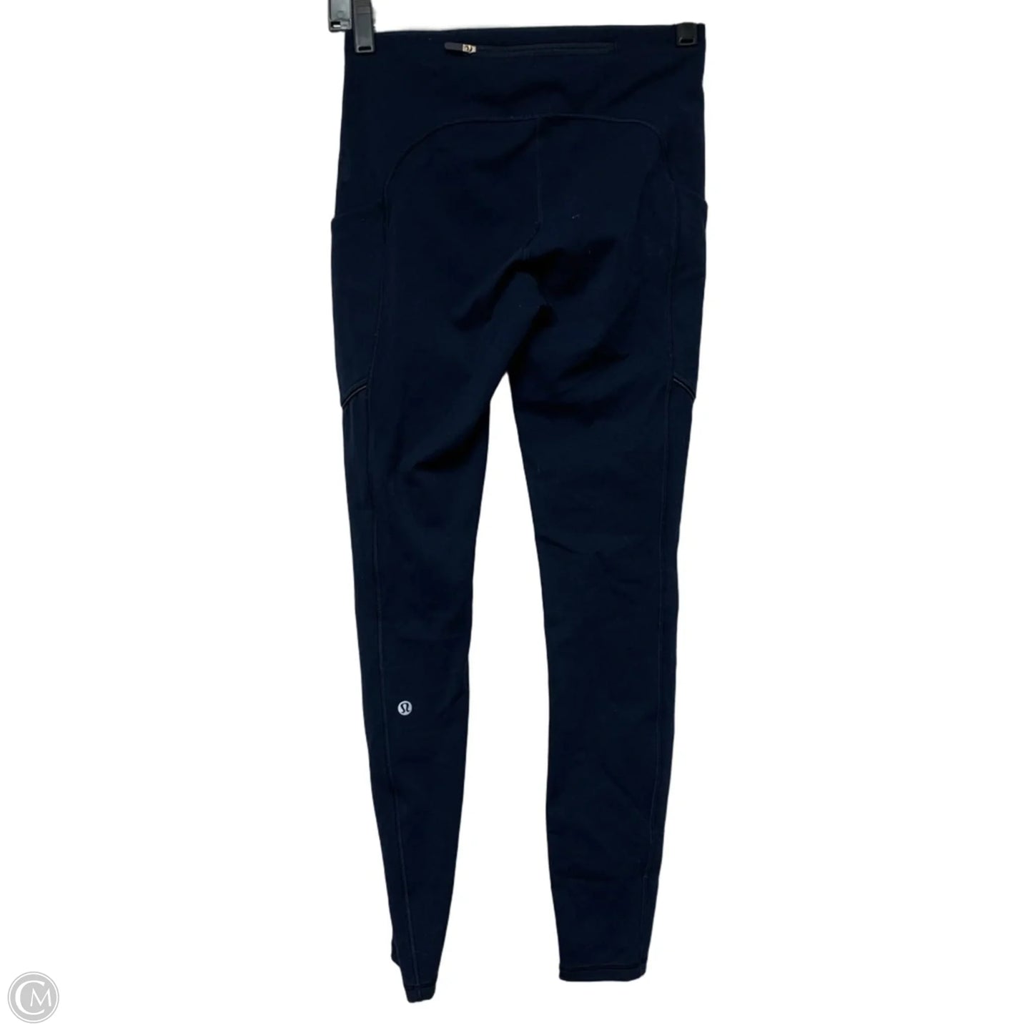 Athletic Leggings By Lululemon In Navy, Size: S