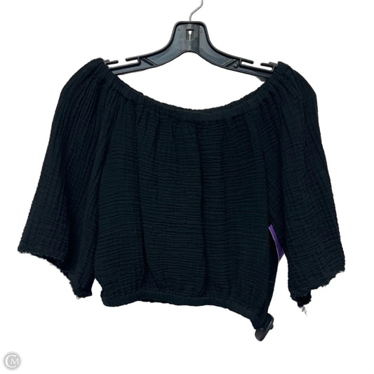 Top Short Sleeve By Michael Stars In Black, Size: Xs