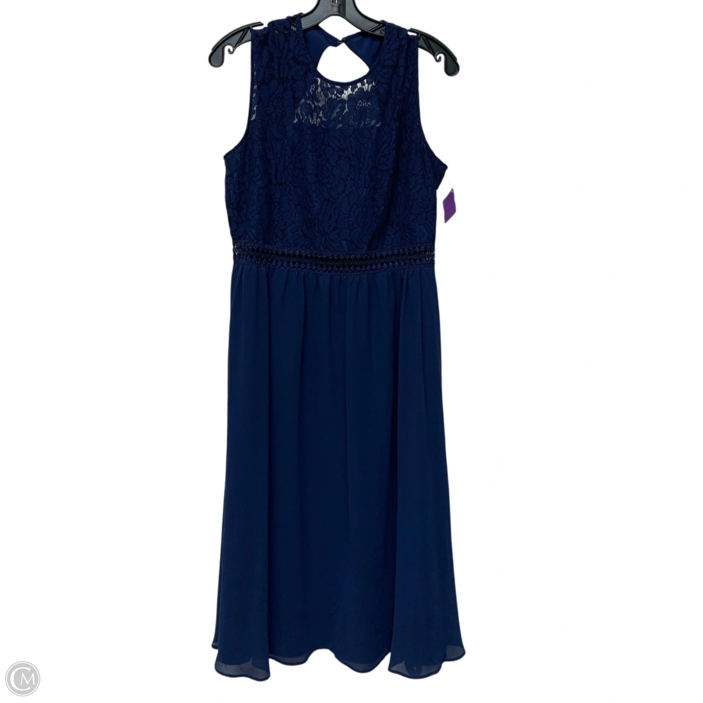 Dress Party Midi By truth & fable In Blue, Size: Xl