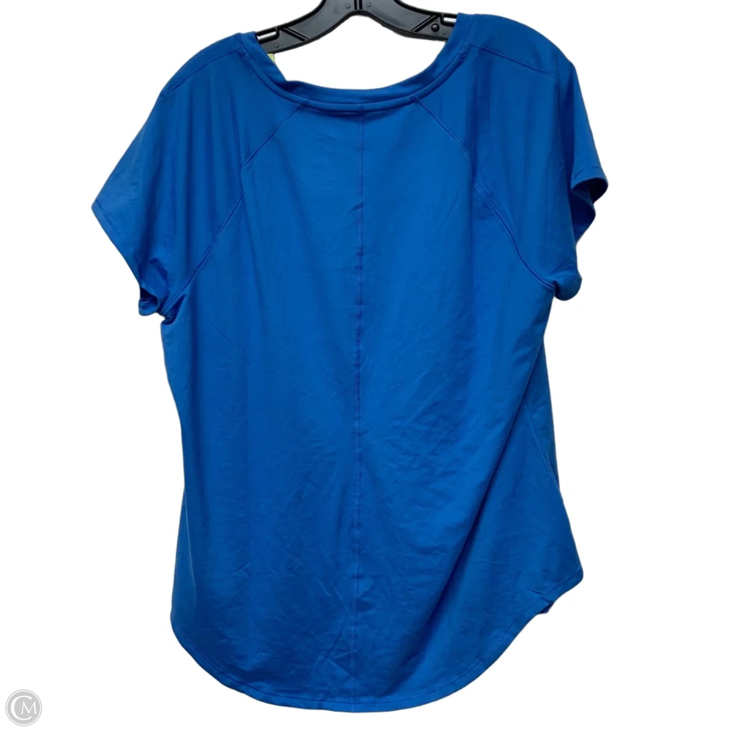 Athletic Top Short Sleeve By All In Motion In Blue, Size: 1x