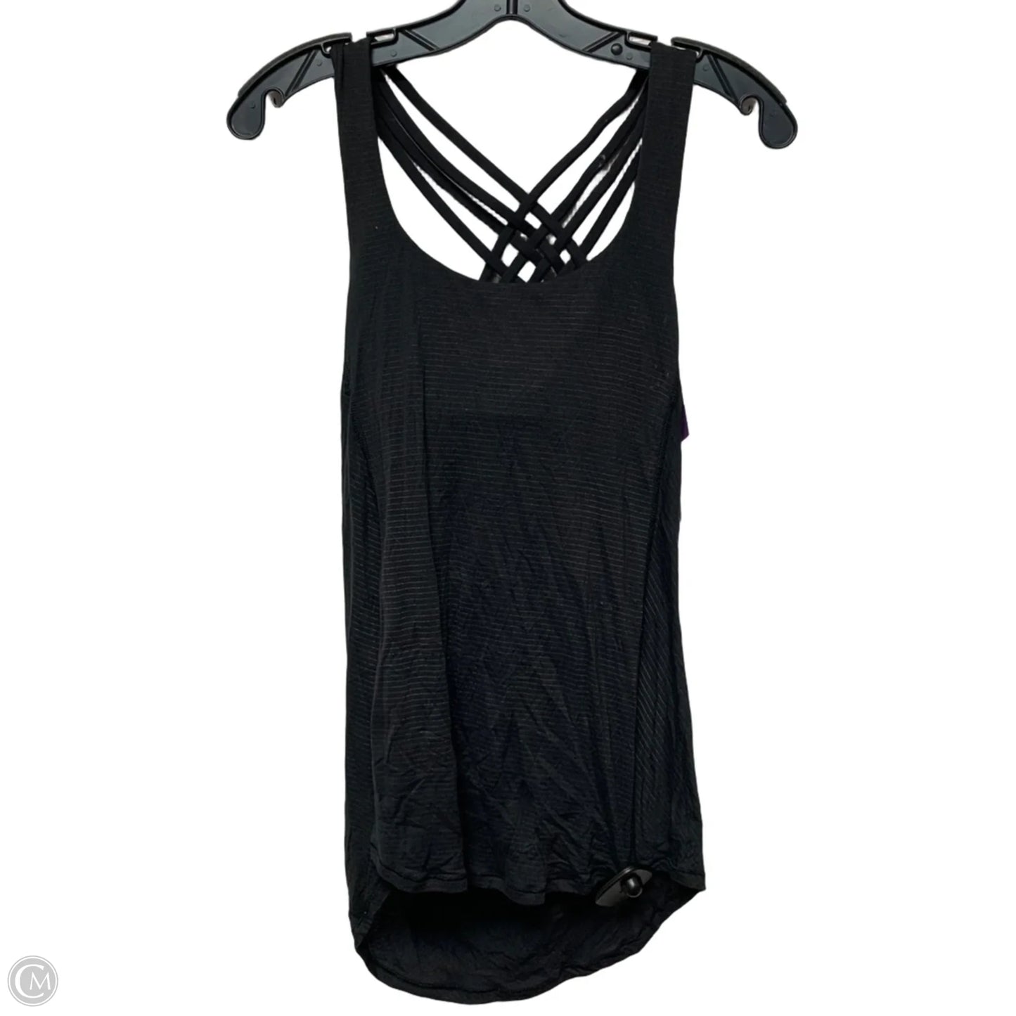 Athletic Tank Top By Lululemon In Black, Size: S