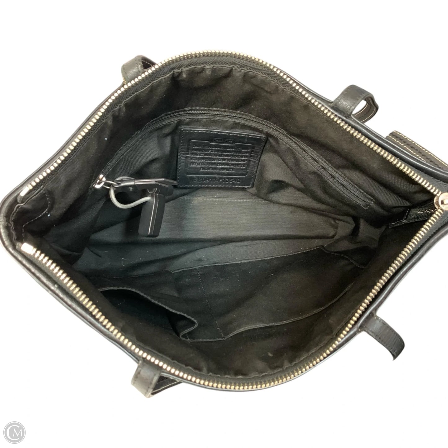 Tote Designer By Coach, Size: Small