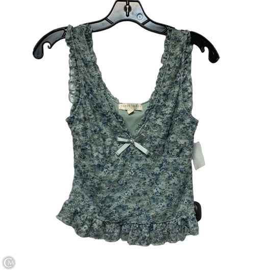 Top Sleeveless By thirty/thirty In Blue, Size: S