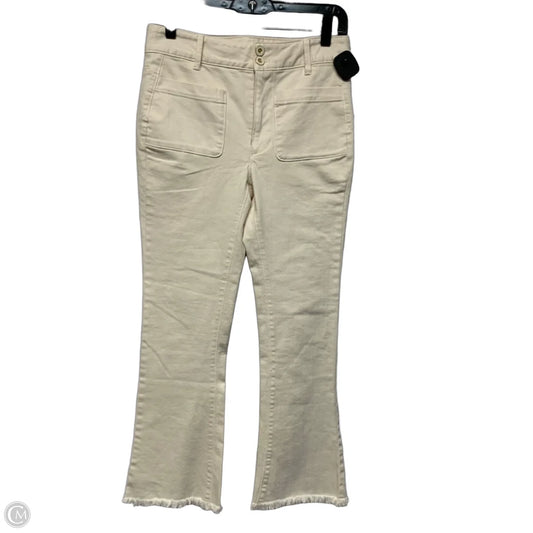 Jeans Designer By Spartina In Cream Denim, Size: 2