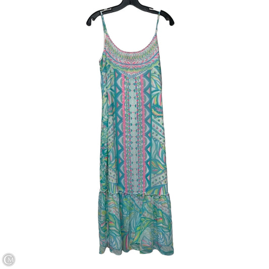 Dress Designer By Lilly Pulitzer In Blue & Pink, Size: S