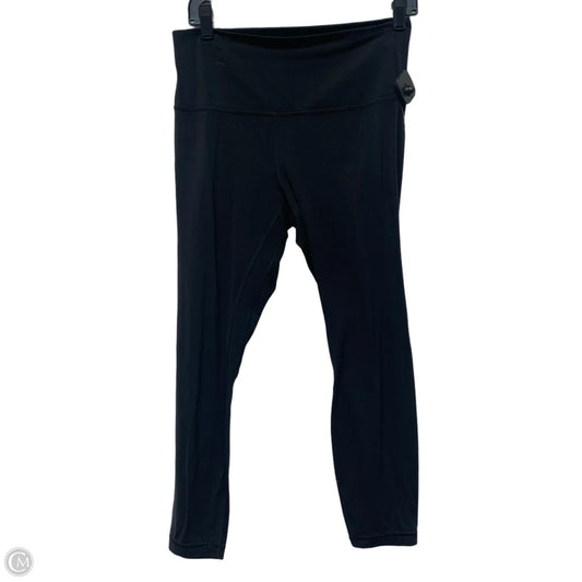 Athletic Leggings By Lululemon In Black, Size: M