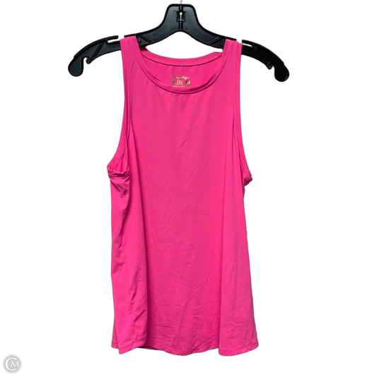 Top Sleeveless Designer By Lilly Pulitzer In Pink, Size: S