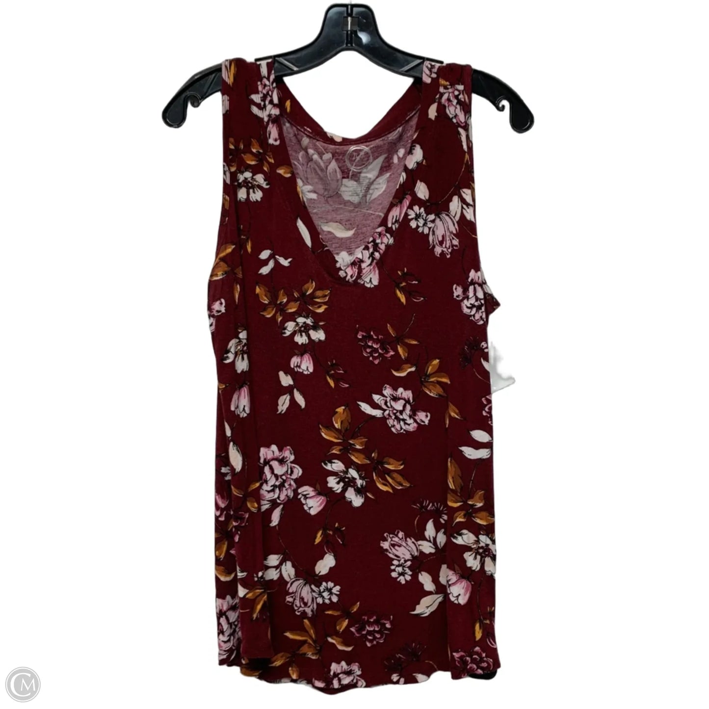 Top Sleeveless By Maurices In Red, Size: Xl