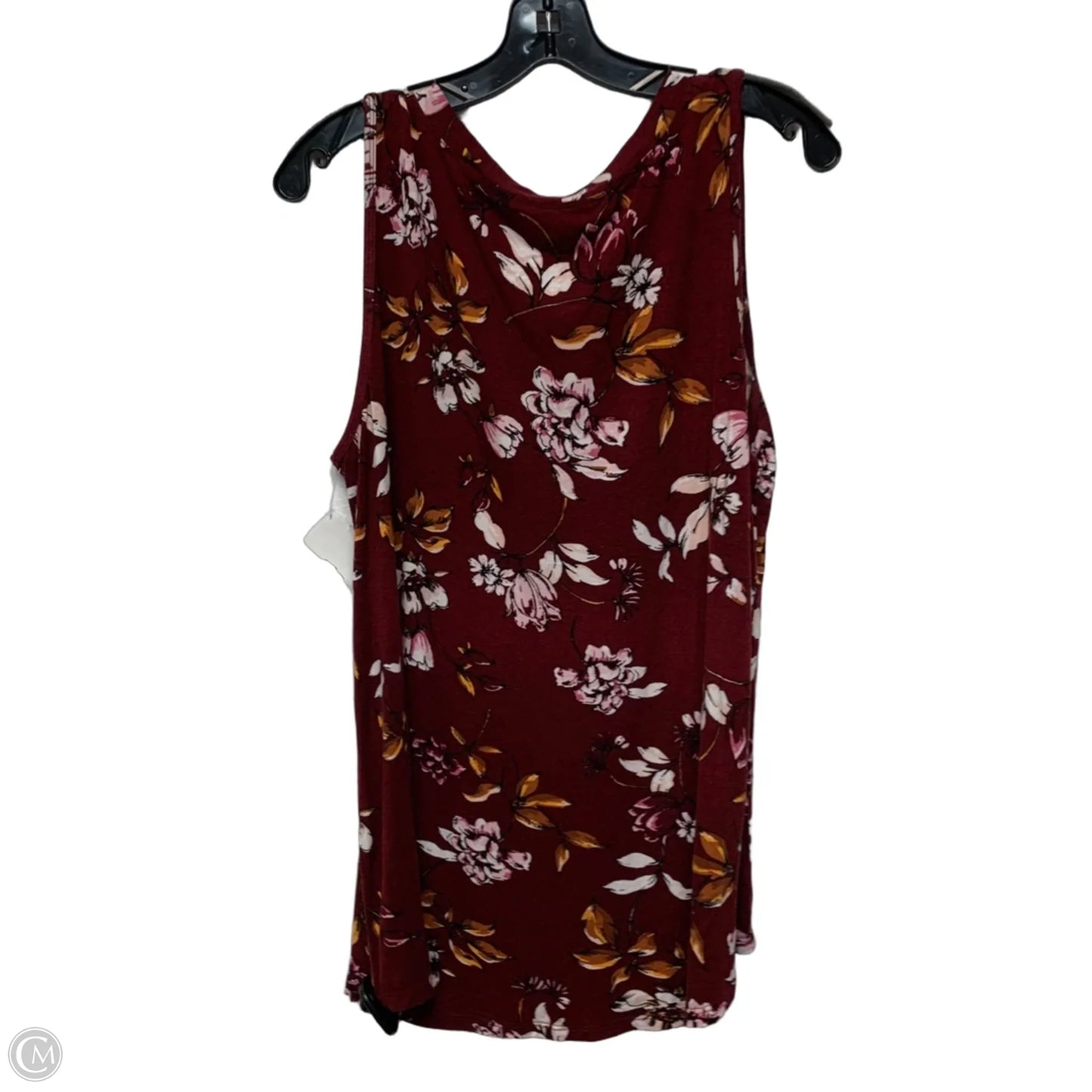 Top Sleeveless By Maurices In Red, Size: Xl
