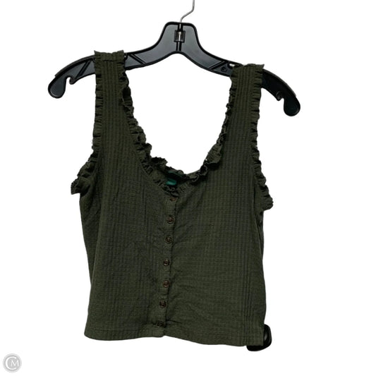 Top Sleeveless By Wild Fable In Green, Size: S